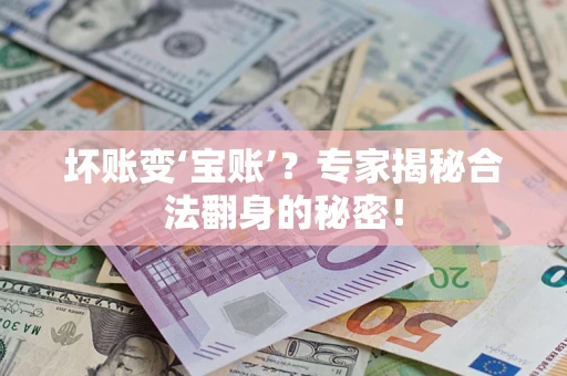 济南坏账变‘宝账’？专家揭秘合法翻身的秘密！