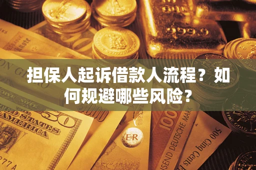 济南担保人起诉借款人流程？如何规避哪些风险？