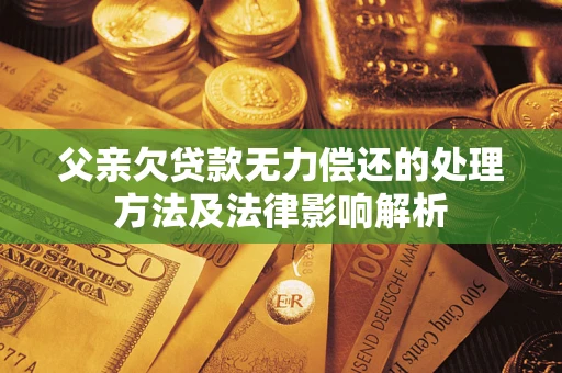 济南父亲欠贷款无力偿还的处理方法及法律影响解析