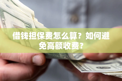 济南借钱担保费怎么算？如何避免高额收费？