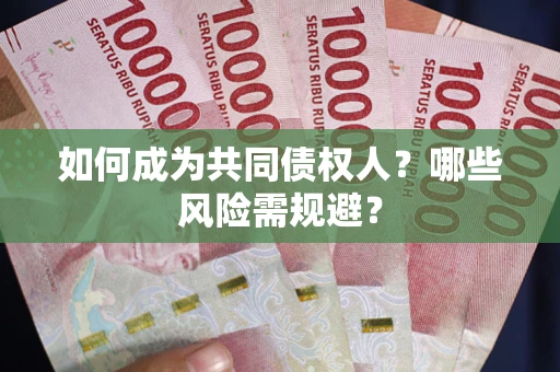 济南如何成为共同债权人？哪些风险需规避？